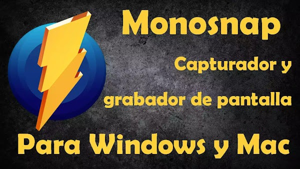 Monosnap programa para grabar pantalla de tu PC