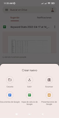 google drive para moviles